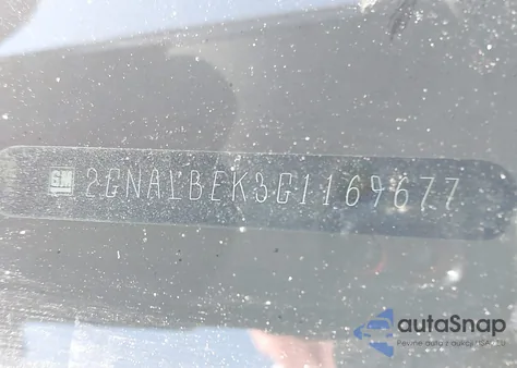 2016 Chevrolet Equinox Ls z USA, uszkodzony, nr VIN 2GNALBEK3G1169677